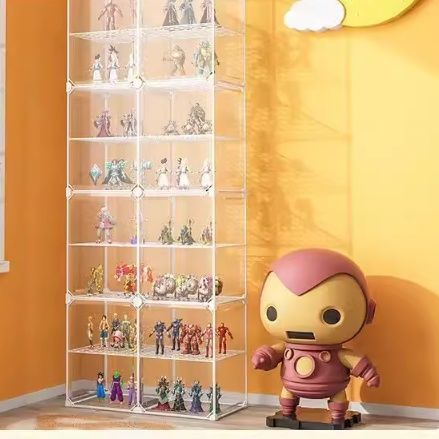 フィギュアケース 積み重ね透明コレクションボックス