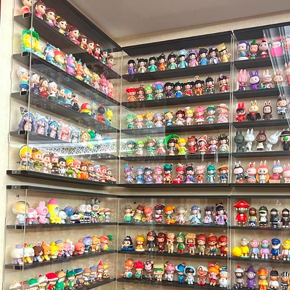 フィギュアケース クリア四段コレクション棚
