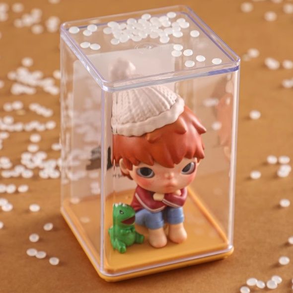 フィギュアケース 透明ポップアップコレクションボックス