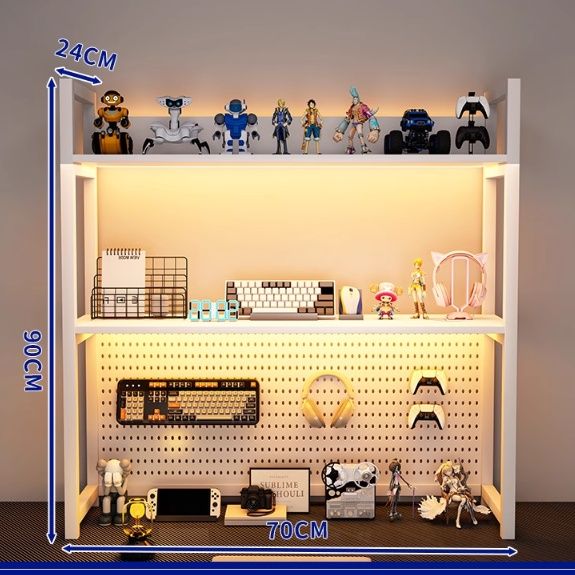 フィギュアケース 卓上ロボット収納ラック