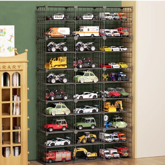 フィギュアケース 車両コレクション用ウォールラック