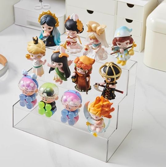 フィギュアケース 透明二段式人形コレクションケース