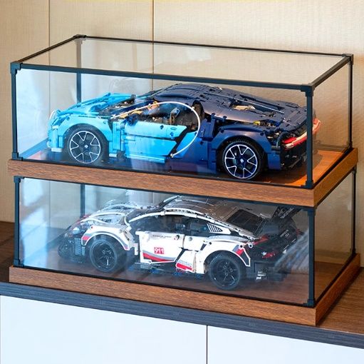 フィギュアケース 二段重ね模型専用展示ケース