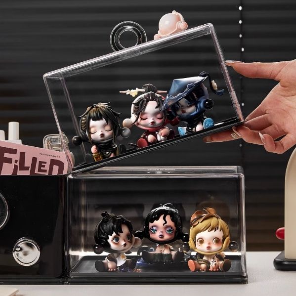 フィギュアケース 積み重ね透明収納ケース