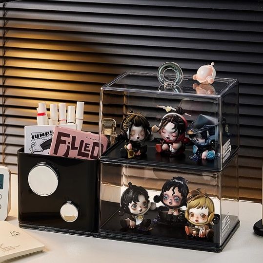 フィギュアケース 積み重ね透明収納ケース