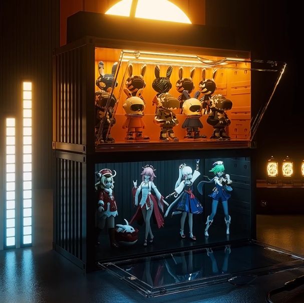 フィギュアケース コンテナ型フィギュアショーケース