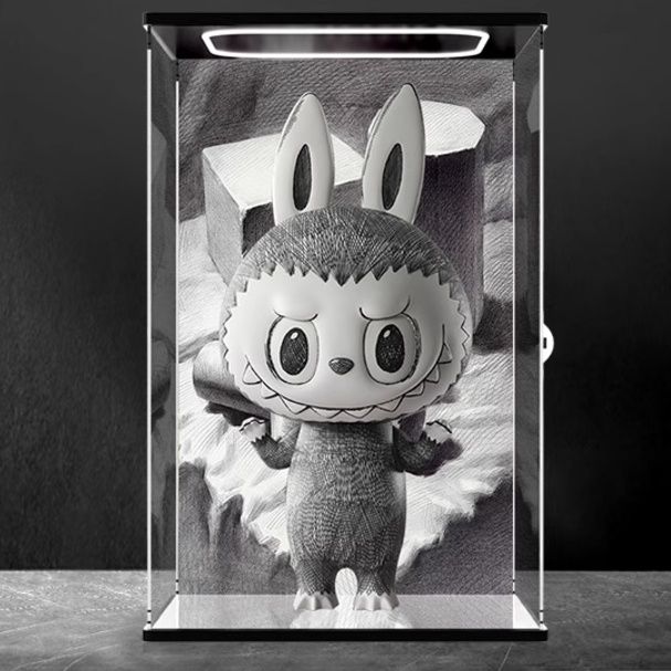 フィギュアケース 幻想うさぎ 透明保護ケース