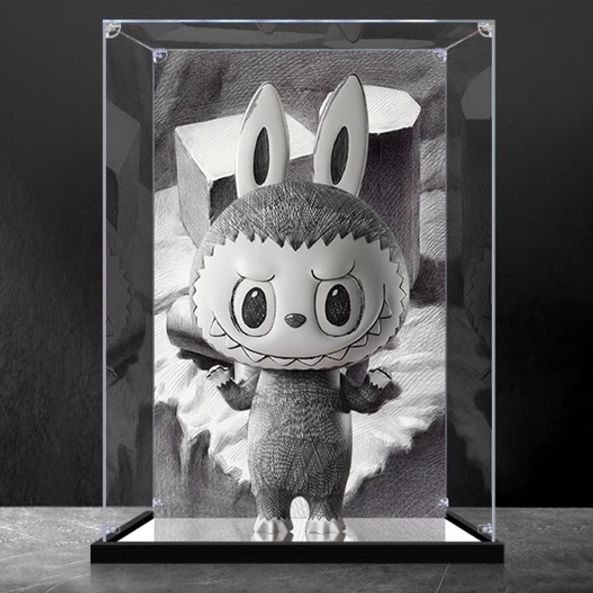 フィギュアケース 幻想うさぎ 透明保護ケース