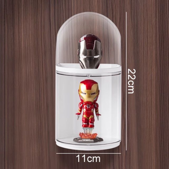 フィギュアケース 積み重ね可能なドーム型コレクションケース