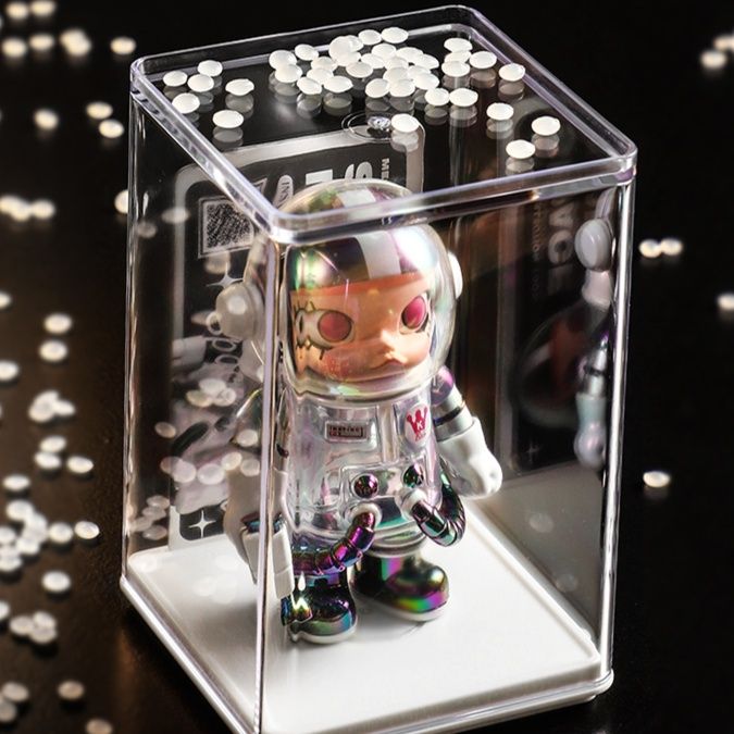 フィギュアケース 積み重ね可能な小型透明フィギュアケース