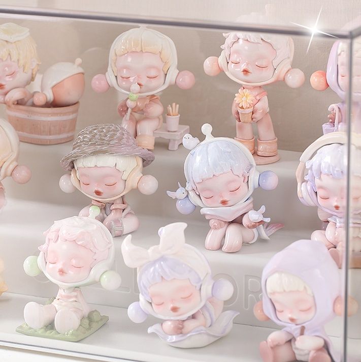 フィギュアケース 積み重ね式透明ミニフィギュアケース