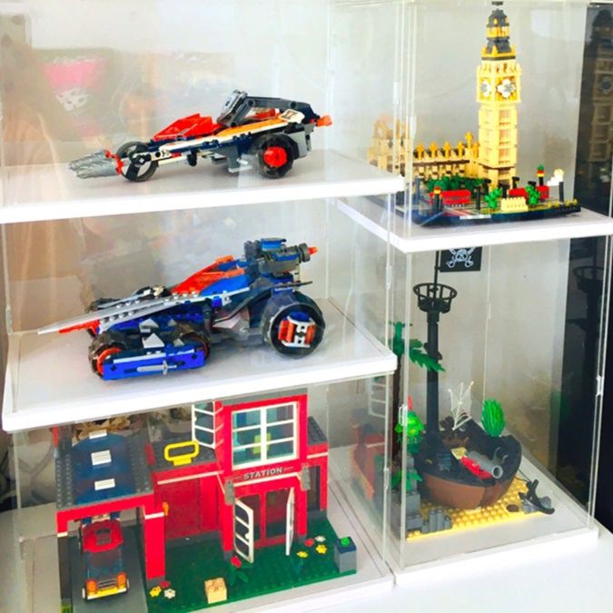 フィギュアケース 透明コレクションキューブ