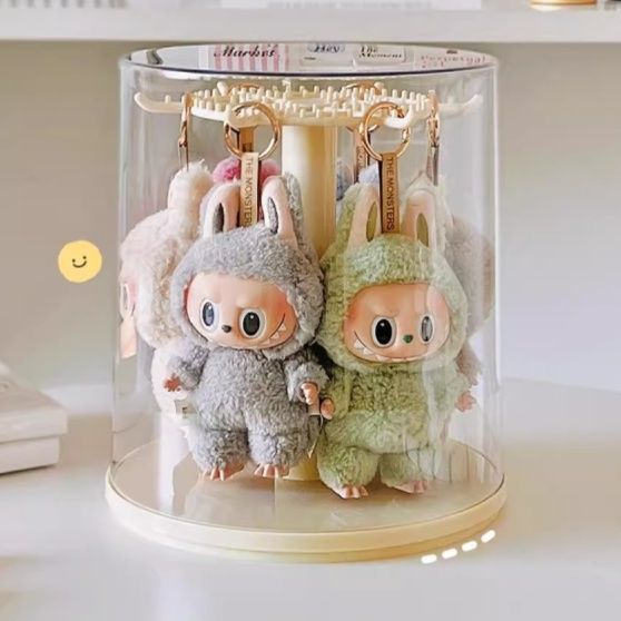 フィギュアケース 回転式マスコット人形ケース