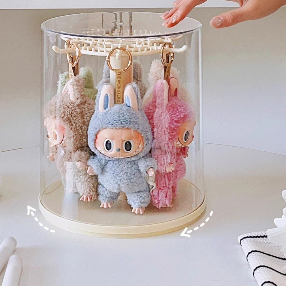 フィギュアケース 回転式マスコット人形ケース