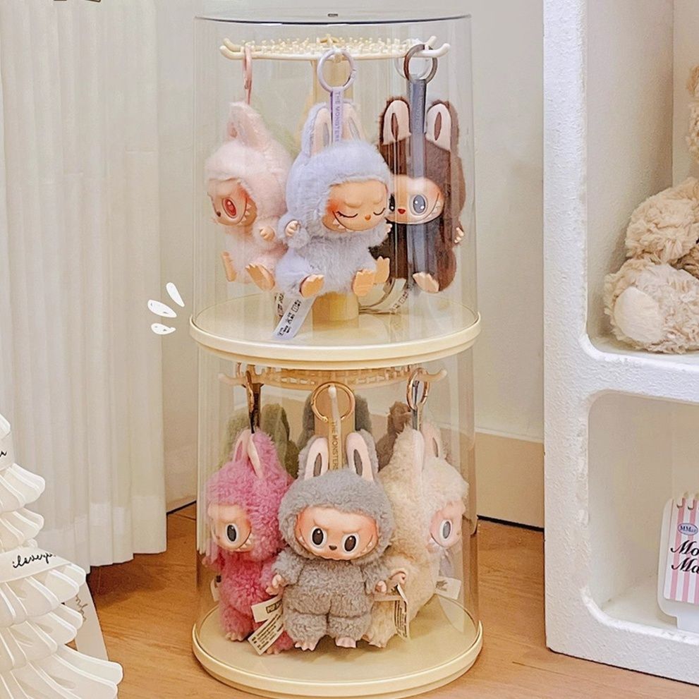 フィギュアケース 回転式マスコット人形ケース