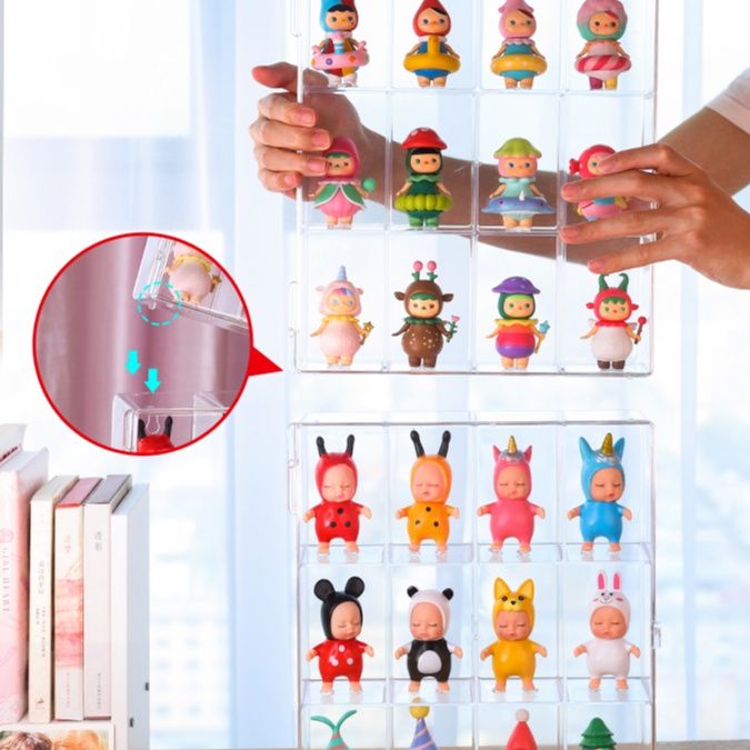フィギュアケース 多格透明コレクションケース