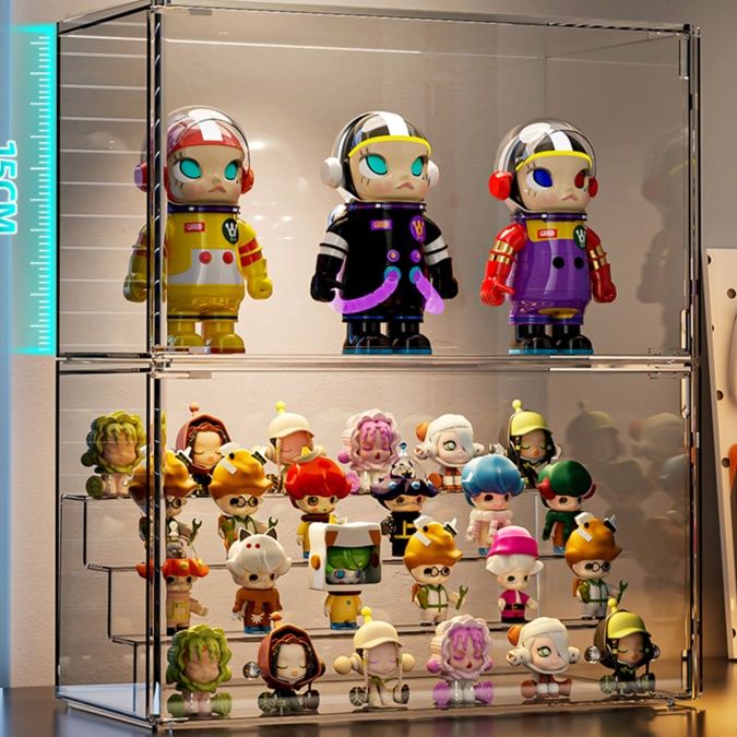 フィギュアケース クリア前開きコレクションケース