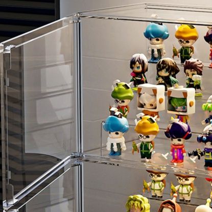 フィギュアケース クリア前開きコレクションケース