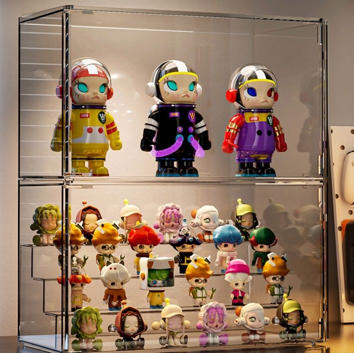 フィギュアケース クリア前開きコレクションケース