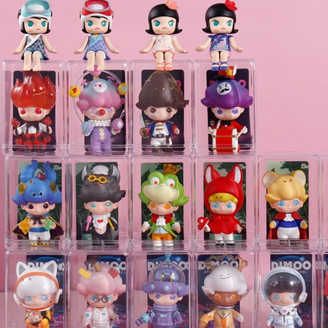 フィギュアケース 超透明ミニフィギュア保護ケース