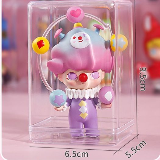 フィギュアケース 超透明ミニフィギュア保護ケース