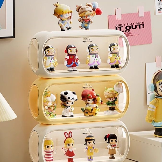 フィギュアケース 壁掛け式卓上両用コレクションケース