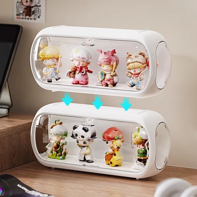 フィギュアケース 壁掛け式卓上両用コレクションケース