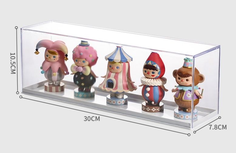 フィギュアケース 透明積み重ね式ミニフィギュア展示棚