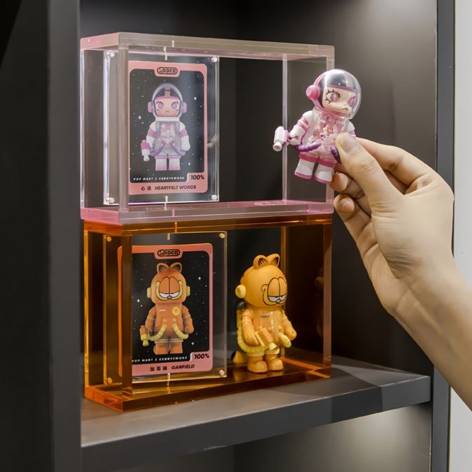 フィギュアケース 二段式コレクション保護ケース