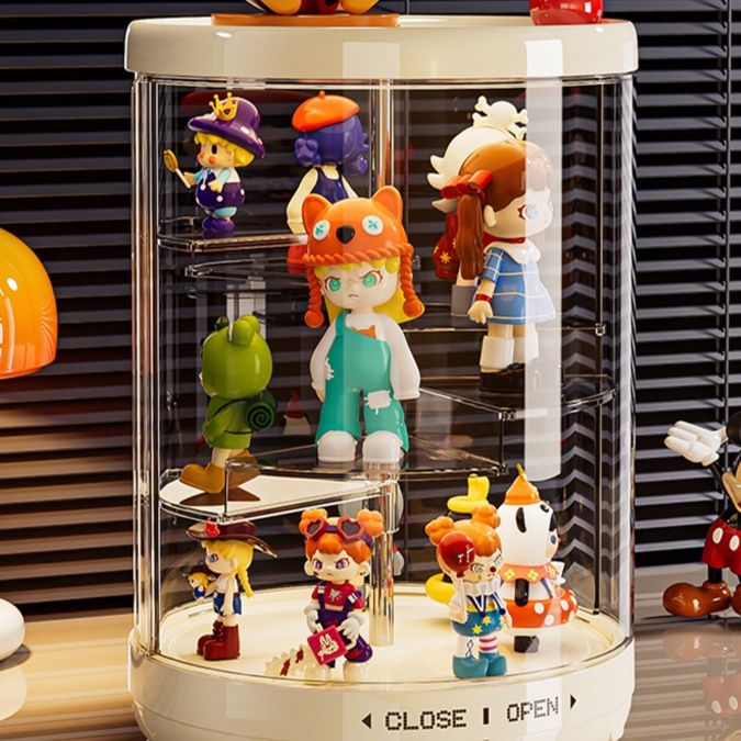 フィギュアケース 回転式コレクションケース