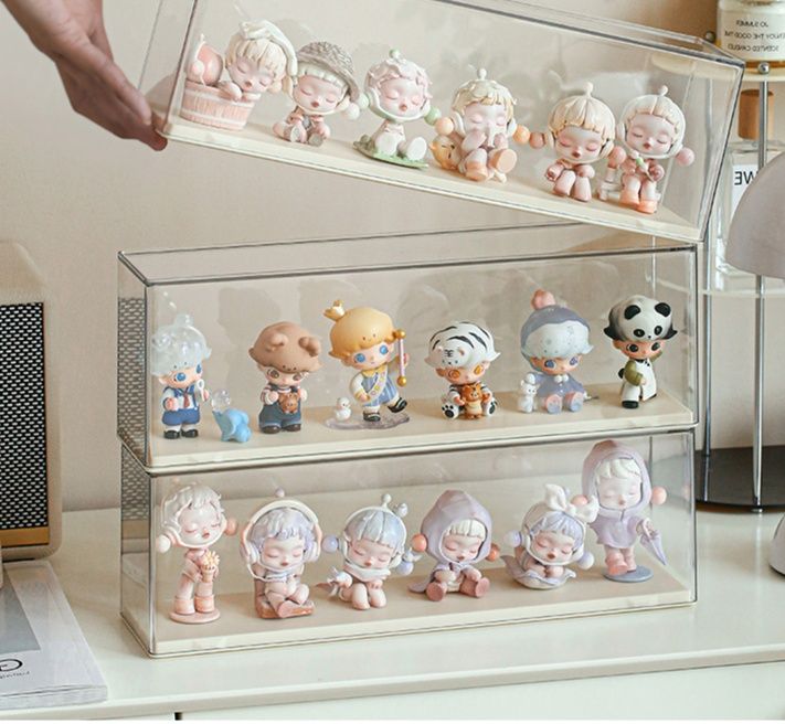 フィギュアケース 積み重ね透明人形保管棚