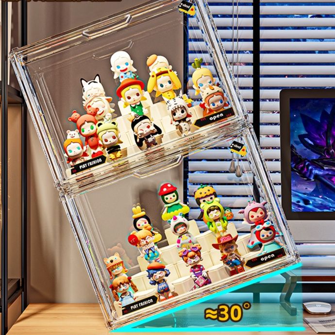 フィギュアケース 多層階段式フィギュア展示ケース