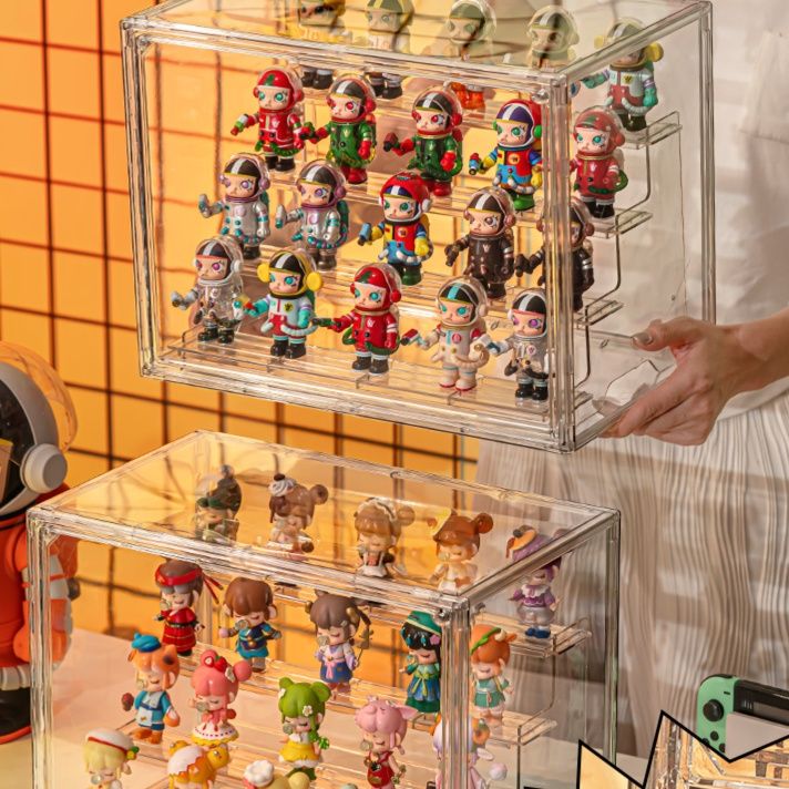 フィギュアケース コレクション階段式ディスプレイケース