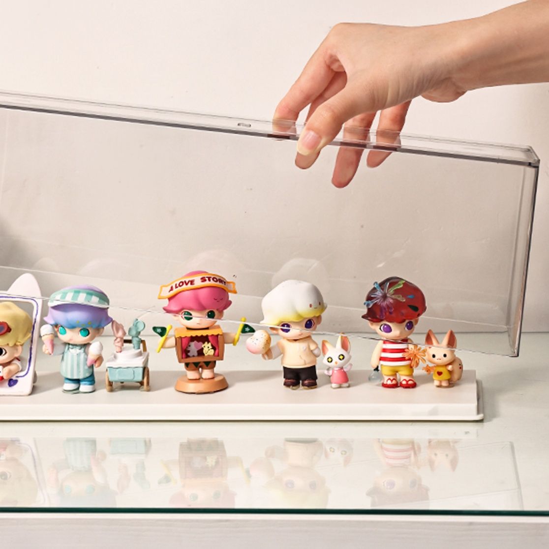 フィギュアケース 横長マルチ収納フィギュアケース