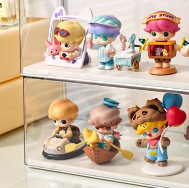 フィギュアケース 横長マルチ収納フィギュアケース