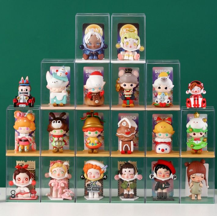フィギュアケース 透明積み重ねフィギュアケース