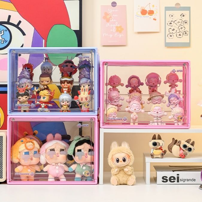 フィギュアケース 積み重ね透明コレクションケース