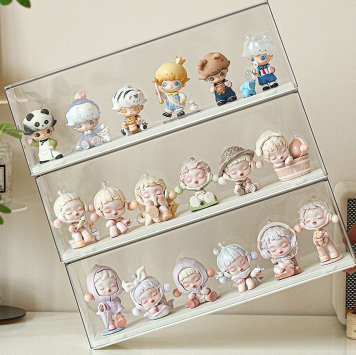 フィギュアケース 積み重ね式透明フィギュアケース