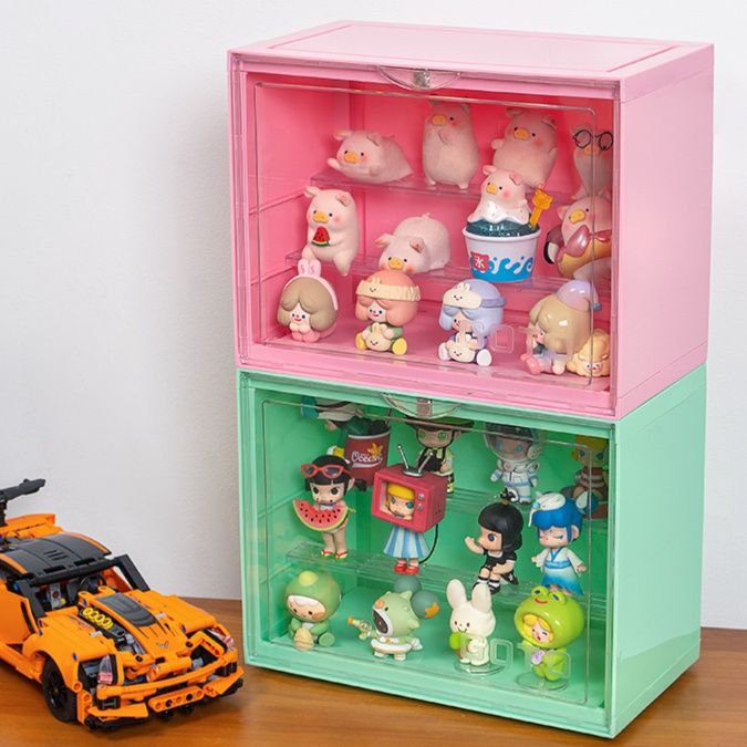フィギュアケース 積み重ね可能な展示棚