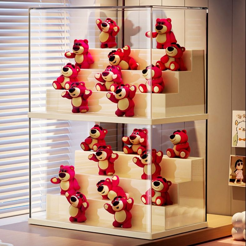 フィギュアケース クリアステージ多段式フィギュアケース
