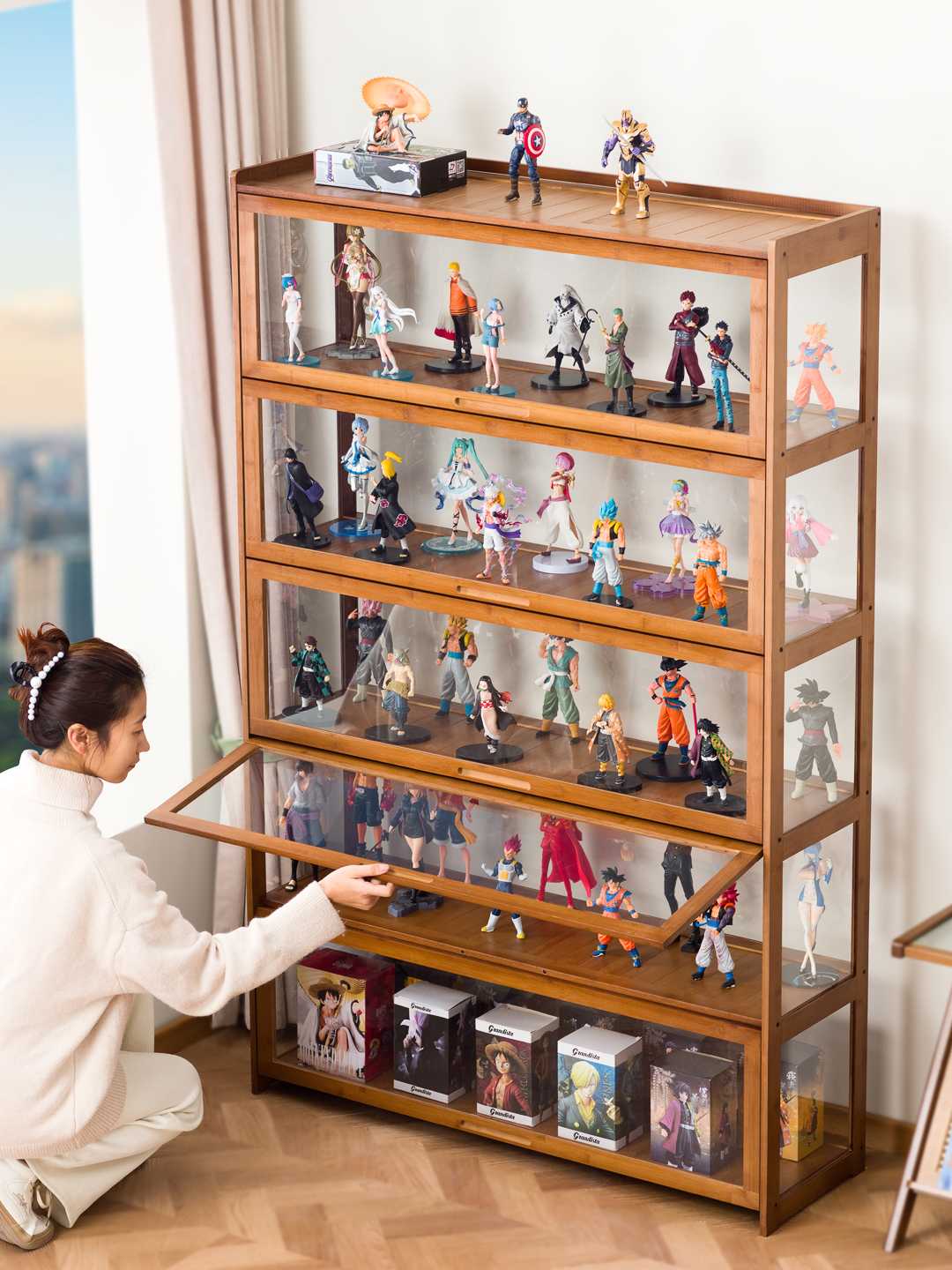 大型フィギアケース フィギュアケース 大型 コレクションの展示ケース 大型