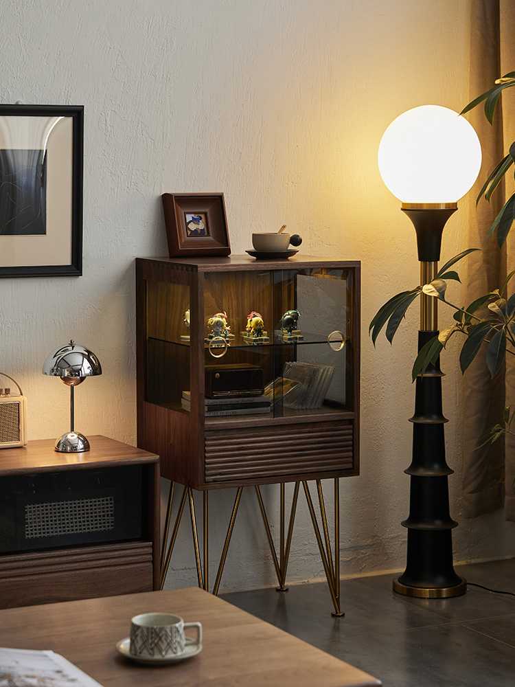 フィギュアケース 大型 レトロモダン ガラスディスプレイケース