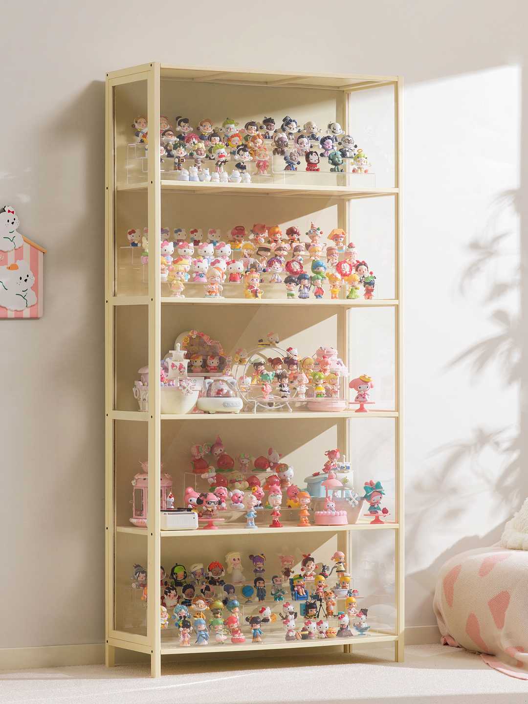 フィギュアケース 大型 木製コレクションケース