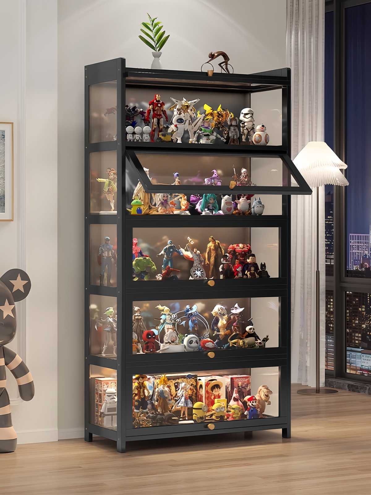 フィギュアケース 大型 フィギュアケース透明扉