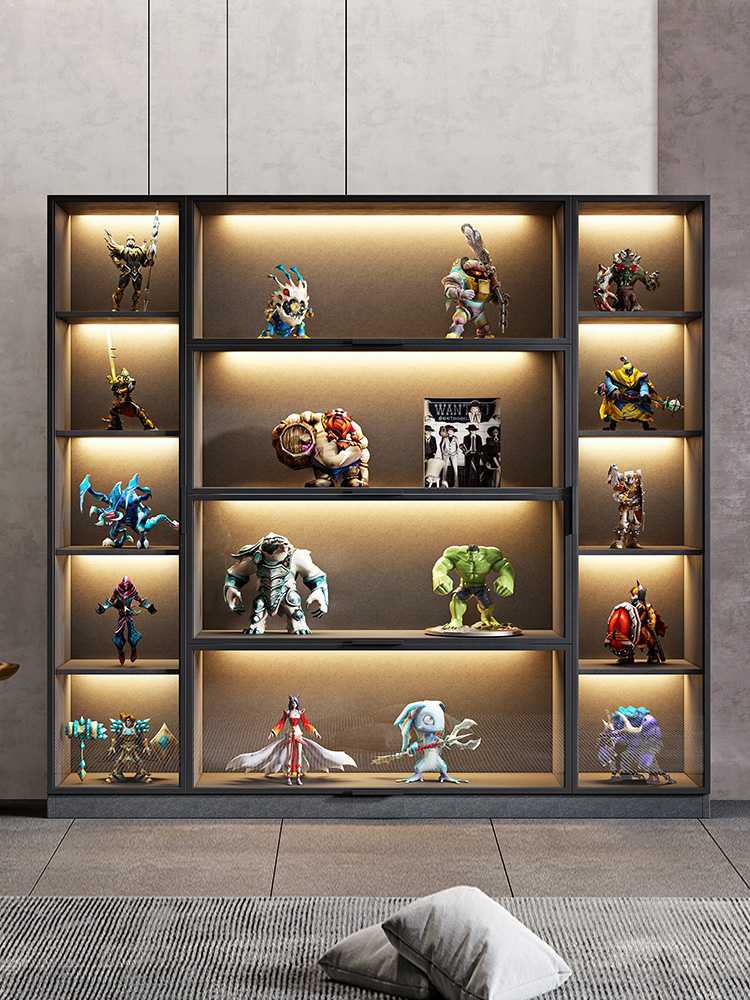 フィギュアケース 大型 光輝コレクション 壁面大型フィギュアケース