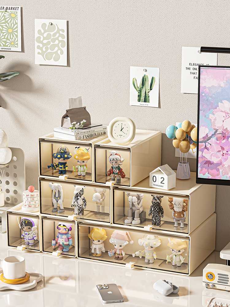 フィギュアケース 大型 積み重ね式コレクションショーケース