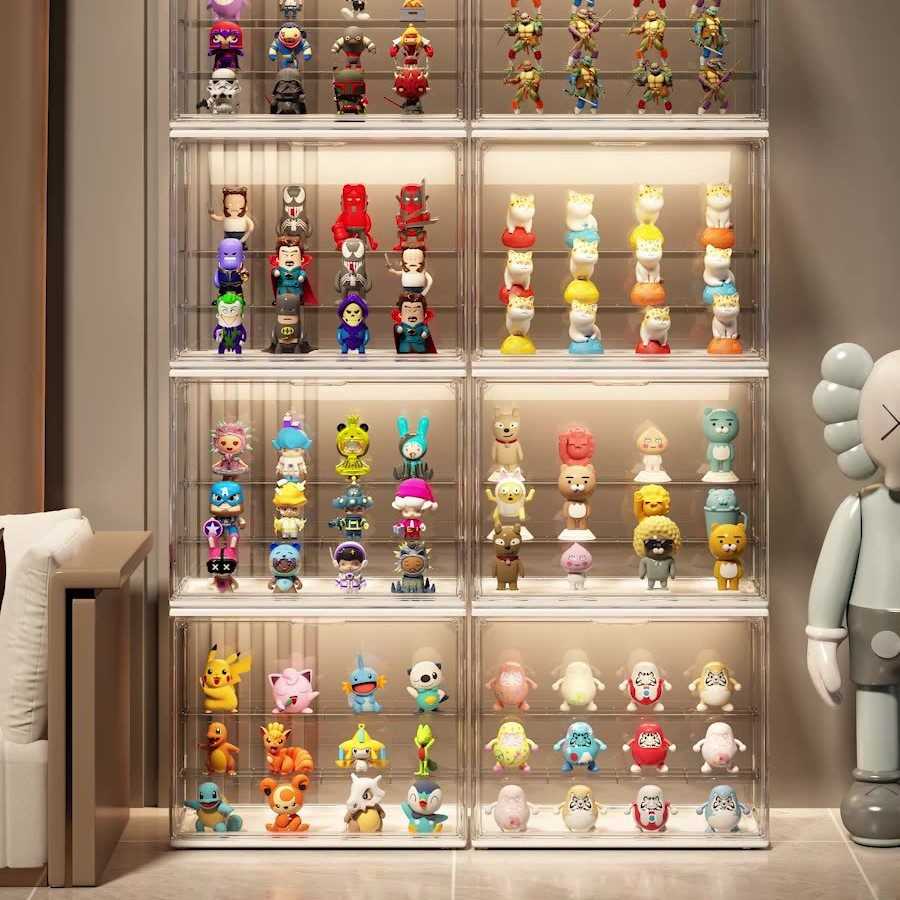 フィギュアケース 大型 コレクションマスター 透明大型陳列棚