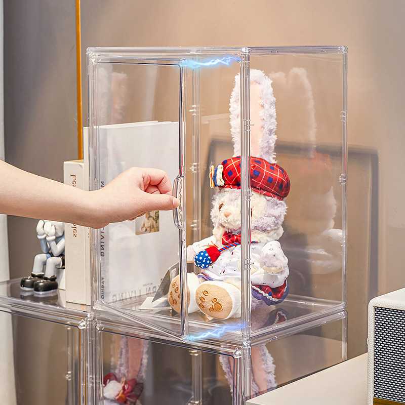 フィギュアケース 大型 透明積み重ね式コレクションケース