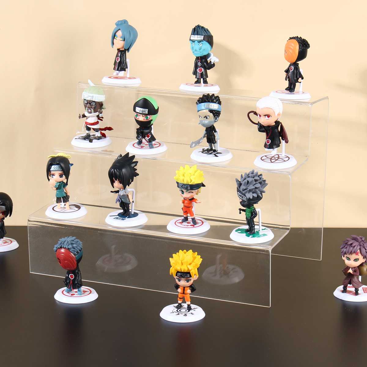 フィギュアケース 三段階コレクションディスプレイ