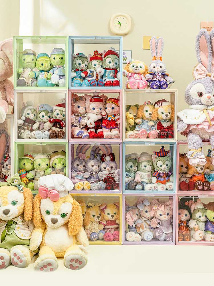 フィギュアケース 組み合わせ自由な積み重ねフィギュアケース